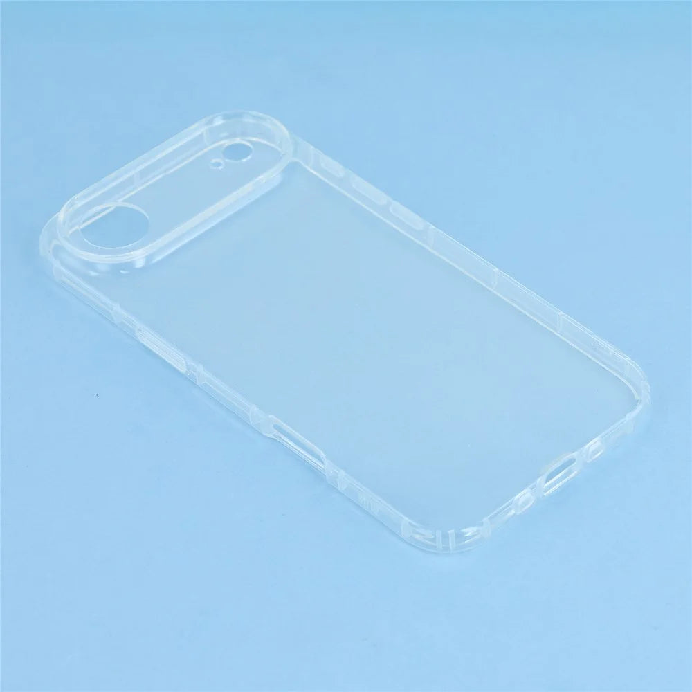 For iPhone Air Case Transparent TPU Phone Back Cover Airbag Protection - 5