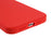 For iPhone 15 Case Solid Silicone Shockproof Phone Back Cover - Red - 5