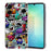 For Samsung Galaxy A08 5G / A08 4G / A07 4G Case Pattern Printing Cell Phone TPU Back Cover - Garbage - 1
