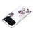 For iPhone 18 Pro Max / 17 Pro Max Case Soft TPU Phone Back Cover Pattern Printing - Purple Peony - 4