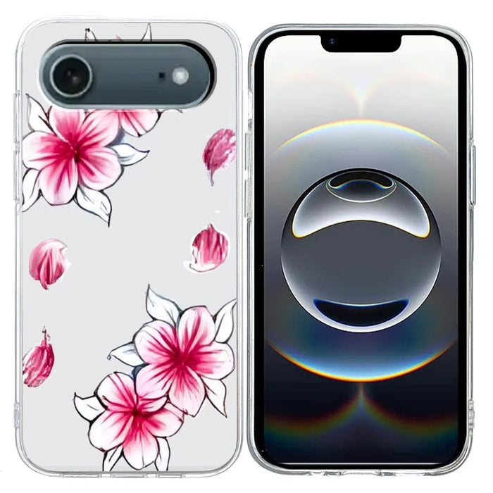 For iPhone Air Case Soft TPU Pattern Printing Phone Cover - Sakura - 1