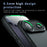 For iPhone Air Case Skin-Touch TPU + PC Matte Phone Back Cover, Transparent Black - 4