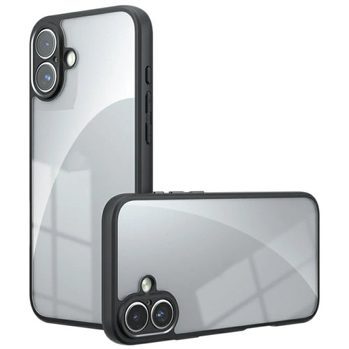 For iPhone 17 Case TPU + PC Shockproof Clear Phone Cover - 1