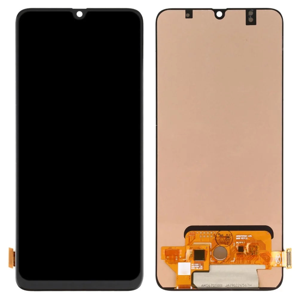 For Samsung Galaxy A70 A705 6.7 inch Grade C OLED Screen and Digitizer Assembly Replacement Part (without Logo) - 1