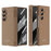 For Samsung Galaxy Z Fold7 5G Case Folding PC Phone Cover with Stylus / Tempered Glass Film - Brown - 1