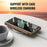 For Samsung Galaxy Z Fold7 5G Case Folding PC Phone Cover with Stylus / Tempered Glass Film - Brown - 6
