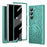 For Samsung Galaxy Z Fold7 5G Case Mechanical Legend Electroplating PC Phone Cover - Green - 1
