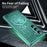 For Samsung Galaxy Z Fold7 5G Case Mechanical Legend Electroplating PC Phone Cover - Green - 5