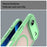 For iPhone Air Magnetic Case Compatible with MagSafe TPU + PC Phone Back Cover - Green - 5
