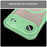 For iPhone Air Magnetic Case Compatible with MagSafe TPU + PC Phone Back Cover - Green - 7