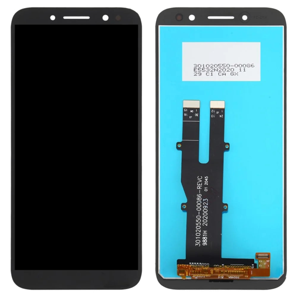 For Nokia C1 Plus Grade C LCD Screen and Digitizer Assembly Replacement Part (without Logo) - 1