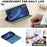 BINFEN COLOR For iPhone 17 Leather Case  BF18 Phone Stand Cover with Card Slots - Green - 5
