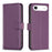 BINFEN COLOR For iPhone Air Phone Case  BF17 Wallet Folio Flip Leather Cover - Dark Purple - 1