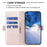BINFEN COLOR For iPhone 18 Pro Max / 17 Pro Max Case  BF31  PU Leather Flip Folio Phone Wallet Cover - Pink - 5