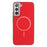 BINFEN COLOR For Samsung Galaxy S25+ Case  BF40 Magnetic Case Electroplated PU + TPU Phone Back Cover - Red - 1