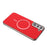 BINFEN COLOR For Samsung Galaxy S25+ Case  BF40 Magnetic Case Electroplated PU + TPU Phone Back Cover - Red - 3