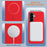 BINFEN COLOR For Samsung Galaxy A36 5G Case  BF40 Magnetic Case Electroplated PU + TPU Phone Back Cover - Red - 5