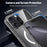 For iPhone 16 Pro Max Magnetic Case TPU + Acrylic Clear Phone Back Cover - 5