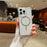 For iPhone 14 Pro Magnetic Case Drop-Proof TPU + PC Phone Back Cover - Grey - 1