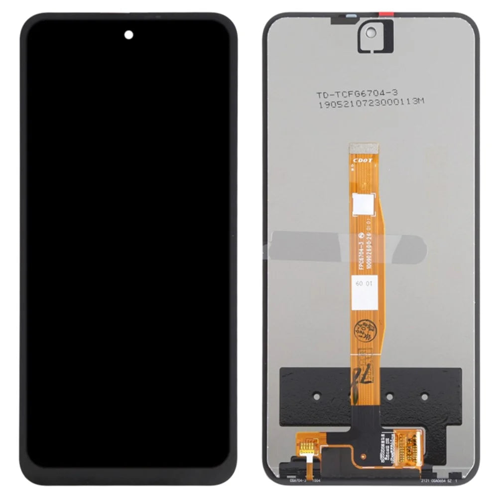 For Nokia XR20 5G Grade C LCD Screen and Digitizer Assembly Replacement Part (without Logo) - 1