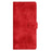 For iPhone 17 Case Butterfly Flower Pattern Skin-Touch Leather Phone Cover - Red - 7