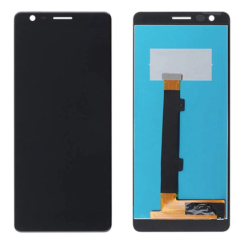 For Nokia 3.1 Grade C LCD Screen and Digitizer Assembly Replacement Part (without Logo) - 1