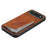 For iPhone Air Case with Card Holder Leather + PC + TPU Crocodile Textured Back Cover - Brown - 4