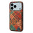 For iPhone 17 Pro Max Case with Card Holder Kickstand Flowers Design Leather Phone Cover - Winter / Blue - 1