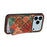 For iPhone 17 Pro Max Case with Card Holder Kickstand Flowers Design Leather Phone Cover - Winter / Blue - 3