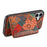 For iPhone 17 Case Flower Print Leather + PC + TPU Cover with Card Holder Kickstand - Winter / Blue - 3