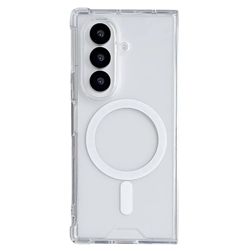 For Samsung Galaxy Z Fold7 5G Case Clear Acrylic Back Phone Cover Magnetic Case - 1