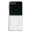 For Samsung Galaxy Z Flip7 5G Case Clear Acrylic Back Phone Cover Magnetic Case - 1