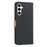 BINFEN COLOR For Samsung Galaxy S25 FE Leather Case  BF36 Floral Pattern Phone Cover RFID Blocking Wallet Stand - Black - 3