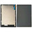 For Blackview Tab 9 LTE 10.1" OEM Grade S LCD Screen and Digitizer Assembly Replacement Part (Without Logo) - 1