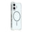 For iPhone 16 Magnetic Case Drop-Proof TPU + PC Phone Back Cover - Green - 1