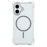 For iPhone 16 Magnetic Case Drop-Proof TPU + PC Phone Back Cover - Green - 3