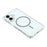 For iPhone 16 Magnetic Case Drop-Proof TPU + PC Phone Back Cover - Green - 4
