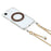 For iPhone 17e / 16e Magnetic Case Ring Kickstand TPU + PC Phone Cover with Lanyard - Brown - 2