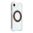 For iPhone 17e / 16e Magnetic Case Ring Kickstand TPU + PC Phone Cover with Lanyard - Brown - 3