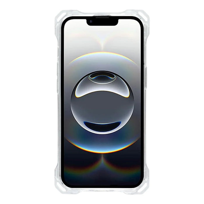 For iPhone 17e / 16e Magnetic Case Ring Kickstand TPU + PC Phone Cover - Brown - 2