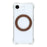 For iPhone 17e / 16e Magnetic Case Ring Kickstand TPU + PC Phone Cover - Brown - 3