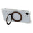For iPhone 17e / 16e Magnetic Case Ring Kickstand TPU + PC Phone Cover - Brown - 4