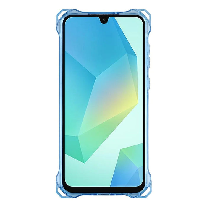 For Samsung Galaxy A16 5G  /  4G Magnetic Case Ring Kickstand TPU + PC Phone Cover - Blue - 2
