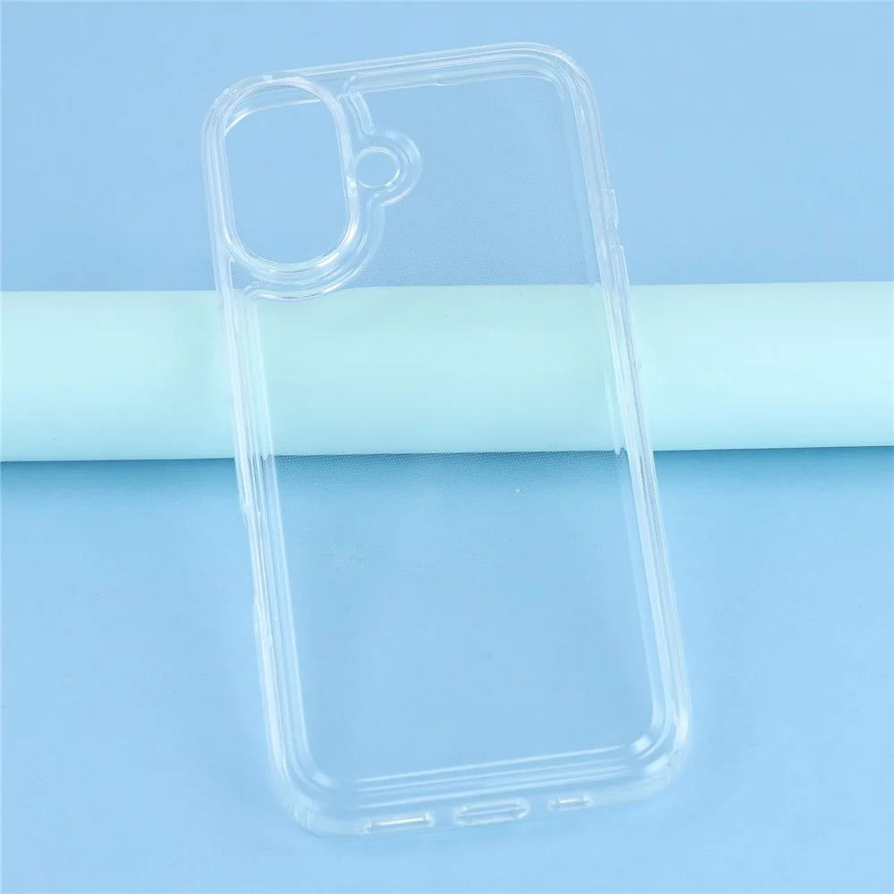 For iPhone 17 Case HD Clear Soft TPU Phone Back Cover Airbag Protection - 3