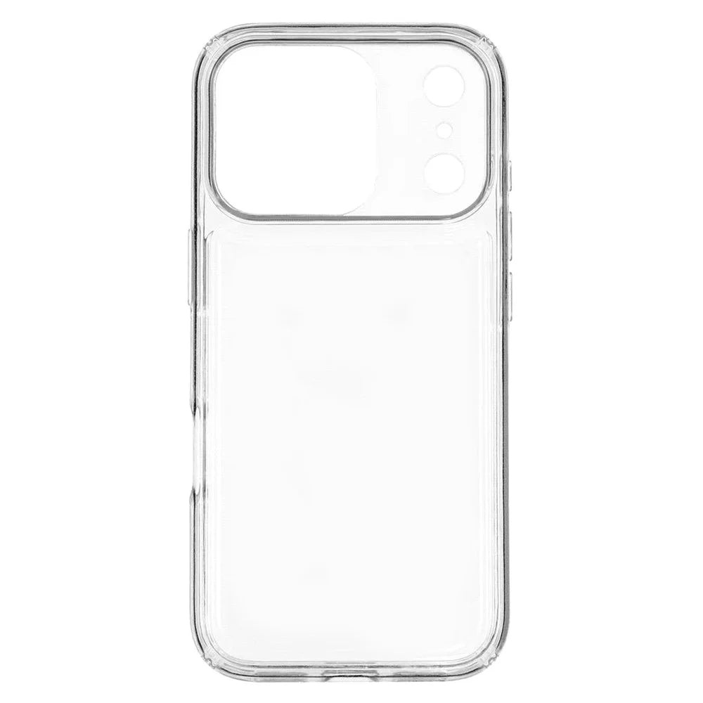 For iPhone 17 Pro Max Case HD Clear Soft TPU Phone Back Cover Airbag Protection - 2