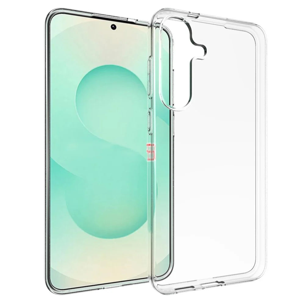 For Samsung Galaxy S25 FE Case Watermark Resistant TPU Clear Phone Back Cover - 1