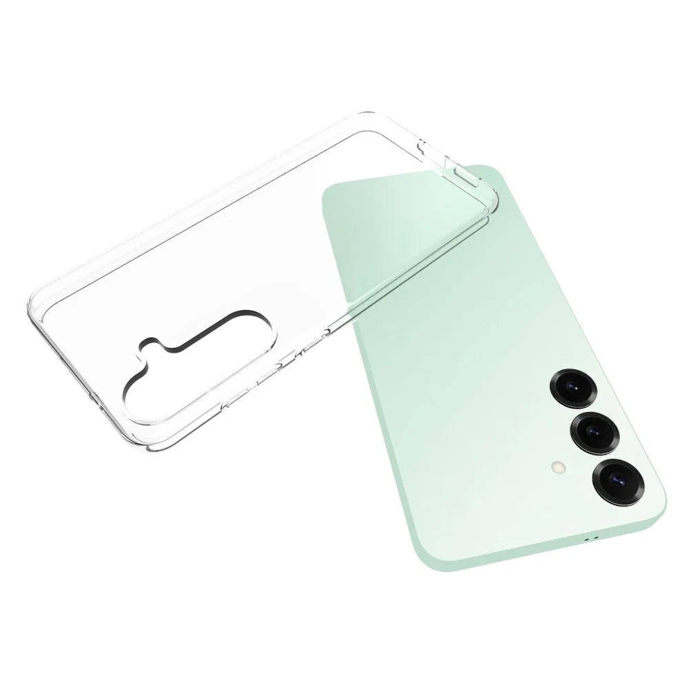 For Samsung Galaxy S25 FE Case Watermark Resistant TPU Clear Phone Back Cover - 4