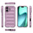 For iPhone 17 Case Anti-Drop Soft TPU Rugged Phone Back Cover - Light Purple - 2