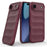For iPhone Air Case Anti-Drop Soft TPU Rugged Phone Back Cover - Wine Red - 2