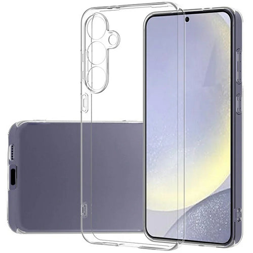 For Samsung Galaxy S25 FE Back Cover Ultra Thin Flexible TPU Clear Phone Case - 1